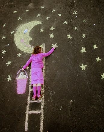 Μια μαμά δημιουργεί: Με μια κιμωλία και πολύ φαντασία!