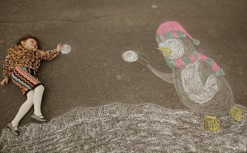 Μια μαμά δημιουργεί: Με μια κιμωλία και πολύ φαντασία!