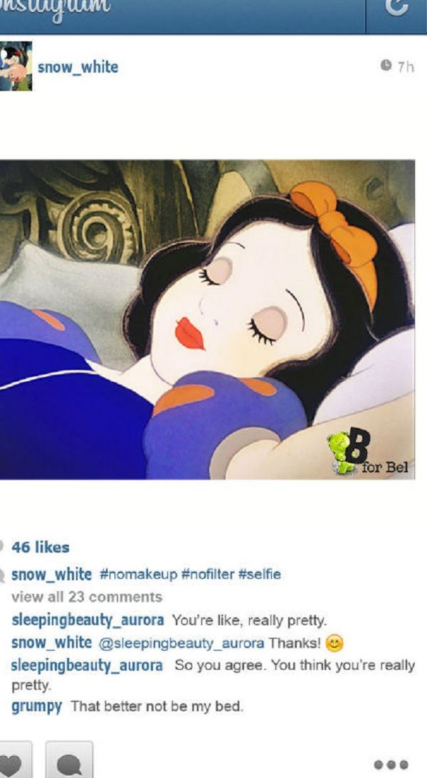 Να τι θα ανέβαζαν οι πριγκίπισσες της Disney αν είχαν Instagram (εικόνες)