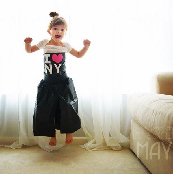 Αγαπήσατε τα χάρτινα φουστάνια της και τώρα είναι στην εβδομάδα μόδας!