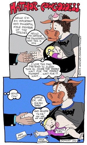 Δείτε τα σκίτσα αυτής της μαμάς, που απευθύνονται σε όλους αυτούς που κρίνουν τον δημόσιο θηλασμό αρνητικά!