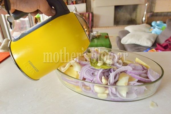 Μπακαλιάρος πλακί με σκορδάτο πουρέ λαχανικών, από τον Γιώργο Γεράρδο