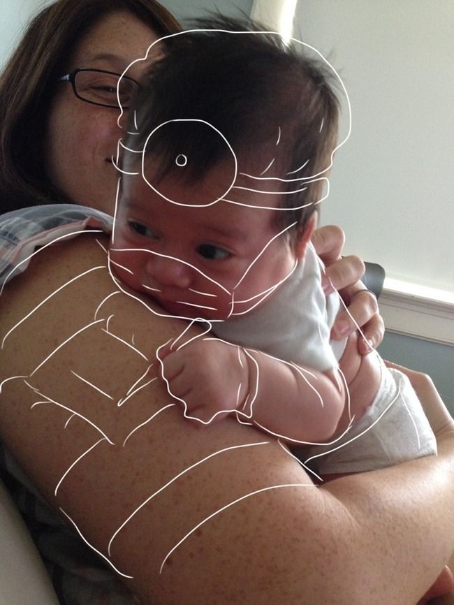 Δείτε σε τι μεταμορφώνουν αυτό το μωρό, η φαντασία και η αγάπη του μπαμπά! (εικόνες)