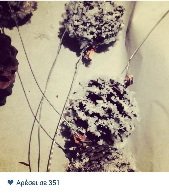 Μαριέττα Χρουσαλά: Αυτά είναι τα στολίδια που έφτιαξε με την κόρη της! (εικόνα)