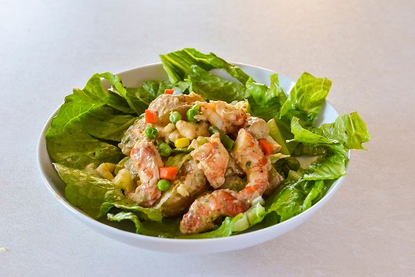 Καλοκαιρινή σαλάτα με γαρίδες, από τον Γιώργο Γεράρδο!