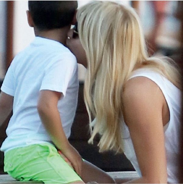 Φαίη Σκορδά: Η τρυφερή φωτογραφία με τον Γιαννάκη της! (εικόνα)