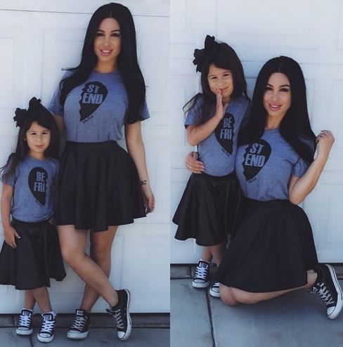 16 όμοια ντυσίματα μαμάς και κόρης που ζηλέψαμε! (εικόνες)