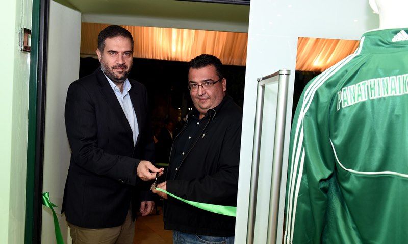 Λαμπερά ήταν τα εγκαίνια του PAO Shop στη Λεωφόρο Αλεξάνδρας