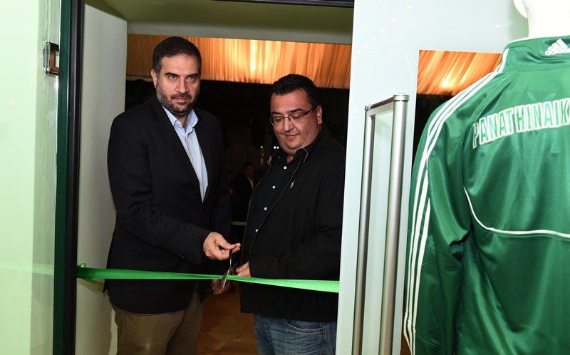 Λαμπερά ήταν τα εγκαίνια του PAO Shop στη Λεωφόρο Αλεξάνδρας