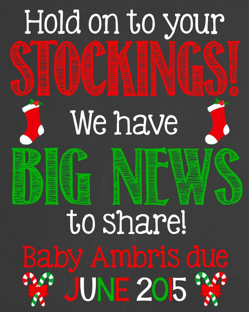 Εξυπνες χριστουγεννιάτικες ιδέες για να ανακοινώσετε την εγκυμοσύνη σας (φωτό)