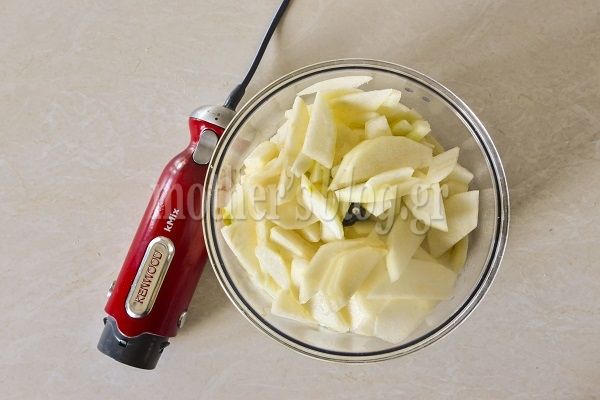 Crumble αχλάδι με σοκολάτα από τον Γιώργο Γεράρδο