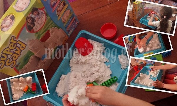 Super Sand: Αυτό είναι το δώρο που θα κρατήσει τα παιδιά σας απασχολημένα για πάνω από 1,5 ώρα!