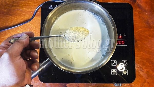 Κρεμά αμυγδάλου με σοκολάτα, χωρίς λακτόζη ή γλουτένη, από τον Γιώργο Γεράρδο