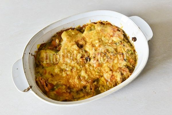 Λαχανικά φούρνου με γραβιέρα από τον Γιώργο Γεράρδο