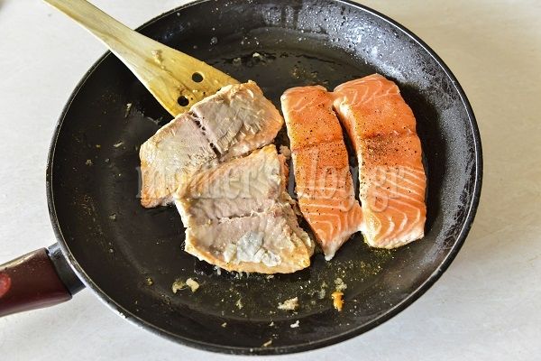 Σολομός με μέλι, λιαστή ντομάτα και πουρέ σελινόριζας από το Γιώργο Γεράρδο