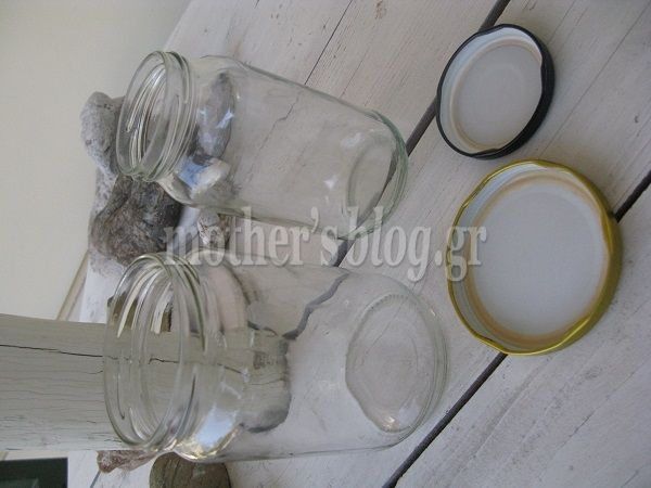 Φτιάξτε μόνες σας ανθοδοχεία και μαγνητάκια για το ψυγείο σας από γυάλινα βαζάκια