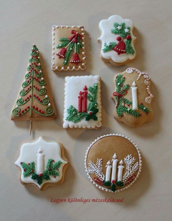 Τριάντα ιδέες για να διακοσμήσετε τα χριστουγεννιάτικα μπισκότα