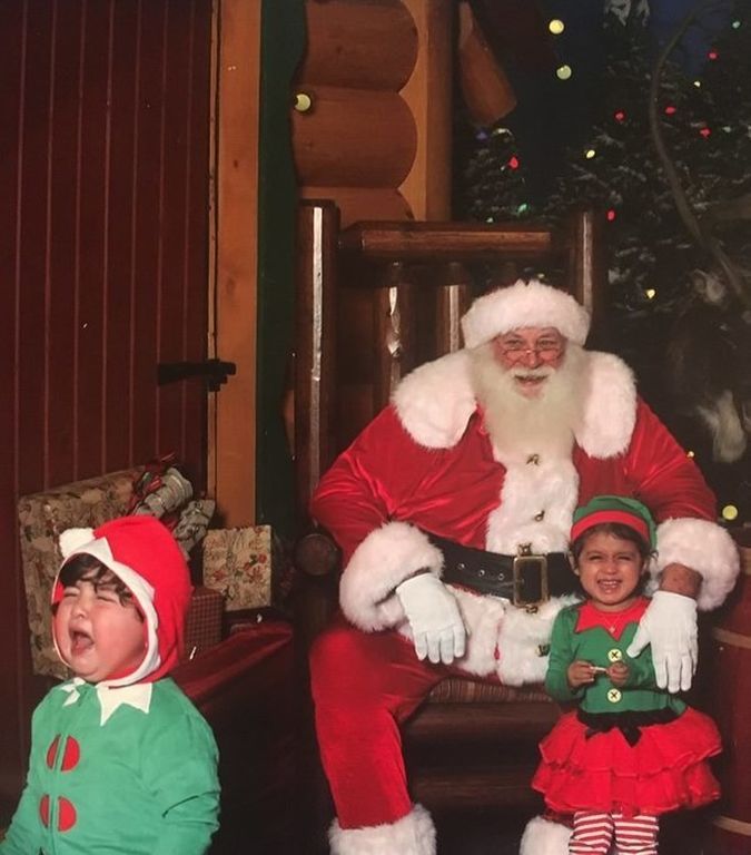 Όταν τα παιδιά δε θέλουν να καθίσουν στα πόδια του Αϊ- Βασίλη για μια φωτογραφία (pics)