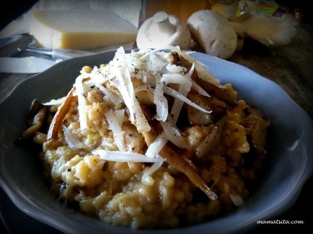 Συνταγή με τραχανά: Τραχανότο με πράσο και μανιτάρια