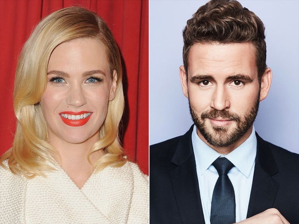 January Jones - Nick Viall
Η διάσημη ηθοποιός μετράει στο ενεργητικό της, αρκετές, η αλήθεια, σχέσεις με διάσημους και γοητευτικούς άνδρες. Αυτή τη φορά, στα «δίχτυα» της φαίνεται ότι μπλέχτηκε ο πρώην νικητής του ριάλιτι, «Bachelor».