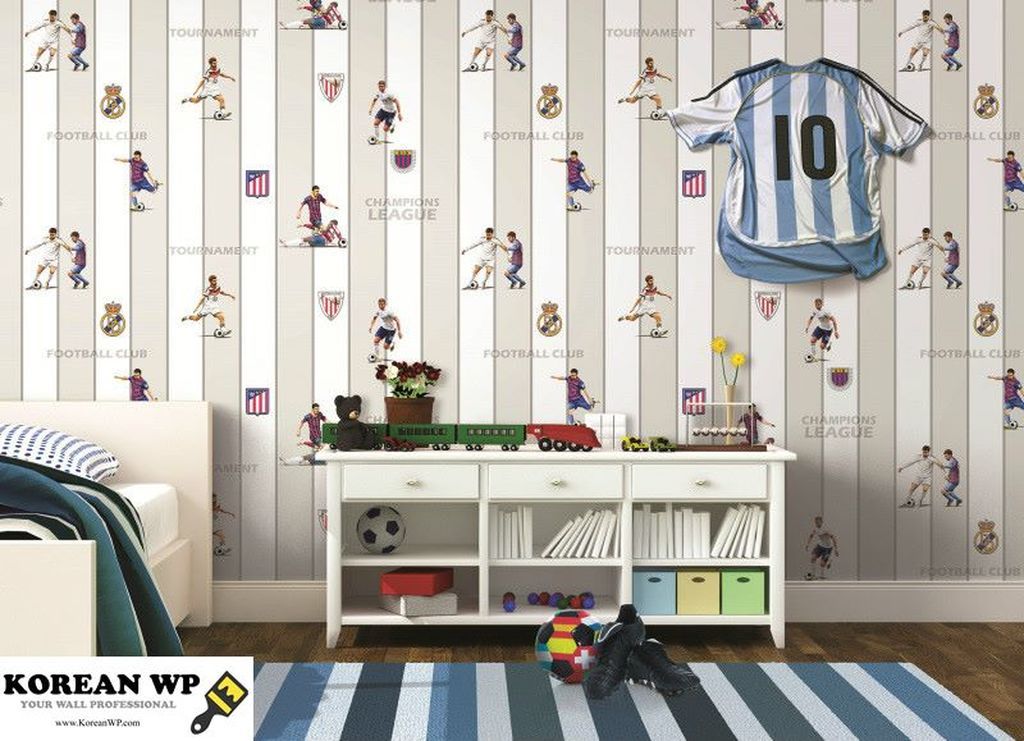 Παιδικό δωμάτιο: Ιδέες για να το βάψετε ή να το διακοσμήσετε με ρίγες 