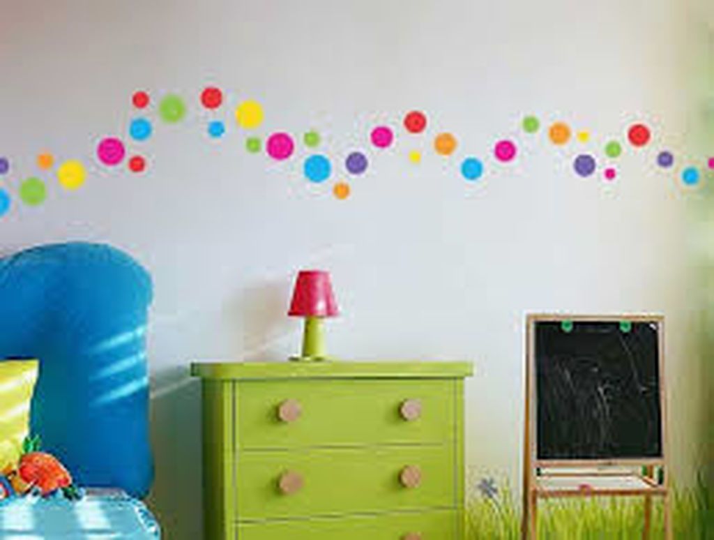 Deco: Διακοσμήστε το παιδικό δωμάτιο με πουά