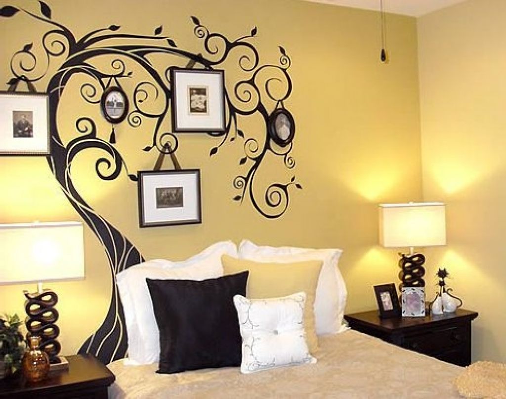 Wall art στην κρεβατοκάμαρα: Τριάντα ιδέες για να επιλέξετε αυτή που σας ταιριάζει 