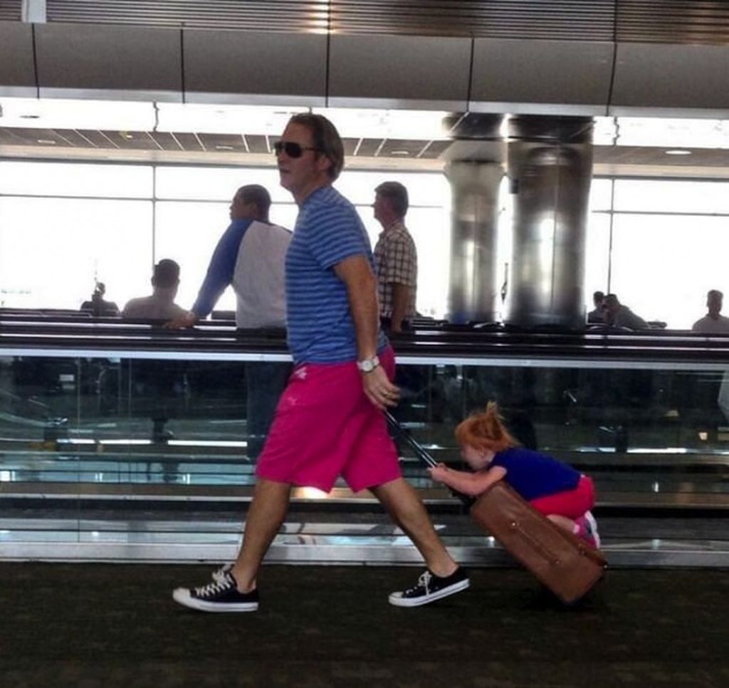 Είκοσι φωτογραφίες με τους πιο απίθανους μπαμπάδες 