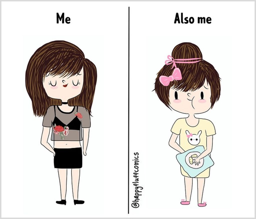 Δεκαεννιά χαριτωμένα σκίτσα στα οποία όλες οι γυναίκες θα αναγνωρίσουν τον εαυτό τους