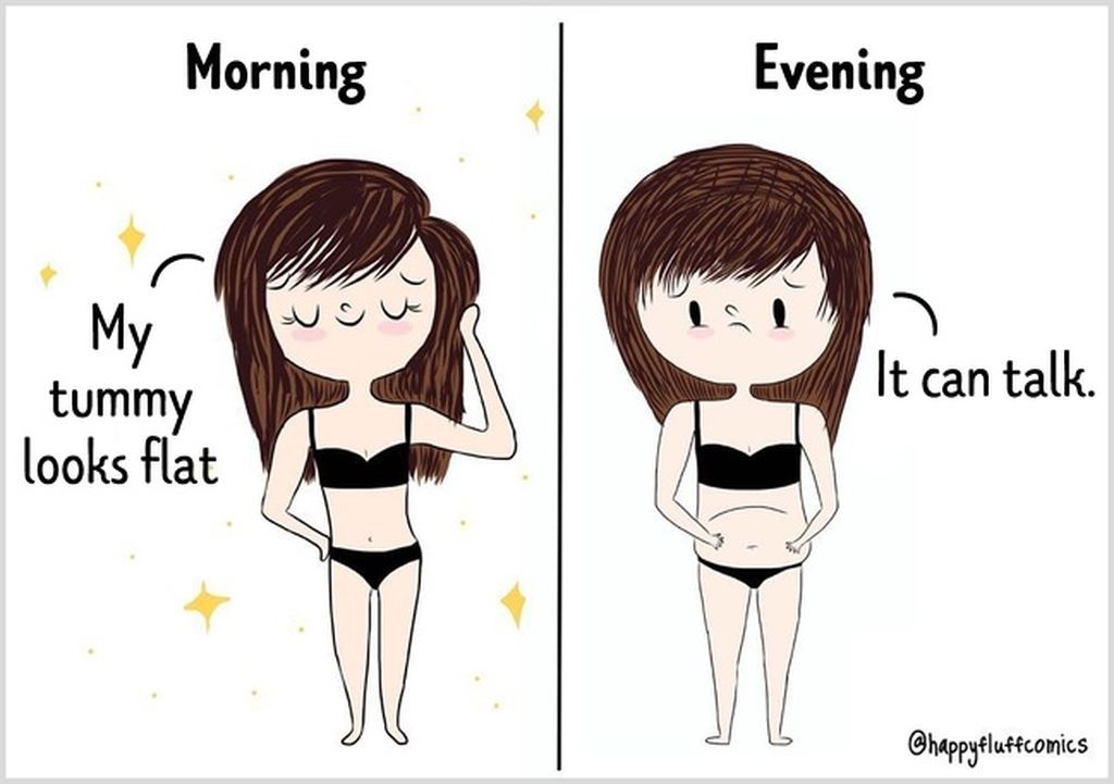 Δεκαεννιά χαριτωμένα σκίτσα στα οποία όλες οι γυναίκες θα αναγνωρίσουν τον εαυτό τους