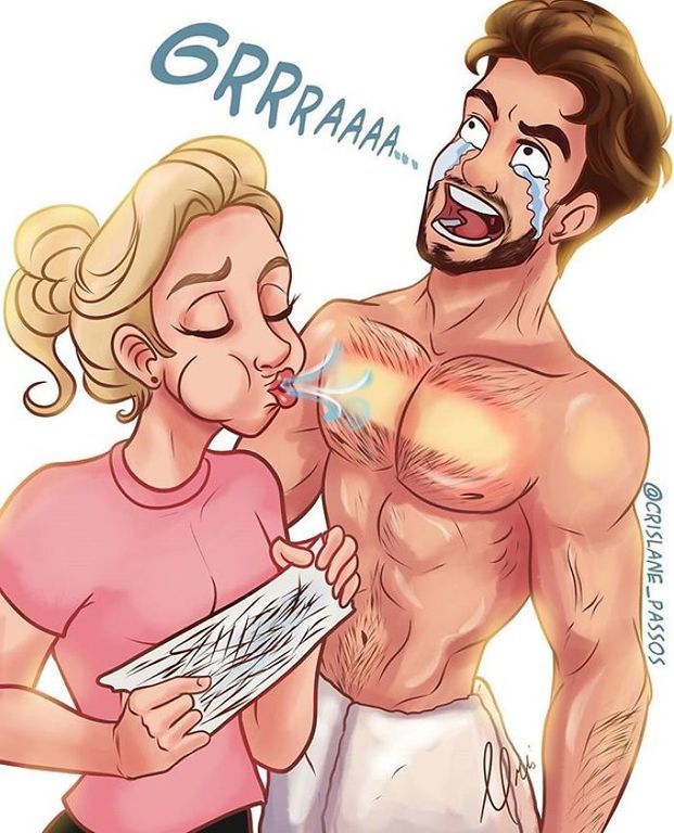 Η καθημερινότητα ενός ζευγαριού μέσα από 35 χιουμοριστικά σκίτσα  (pics)