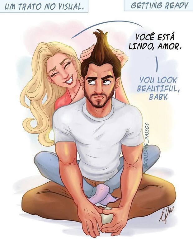 Η καθημερινότητα ενός ζευγαριού μέσα από 35 χιουμοριστικά σκίτσα  (pics)