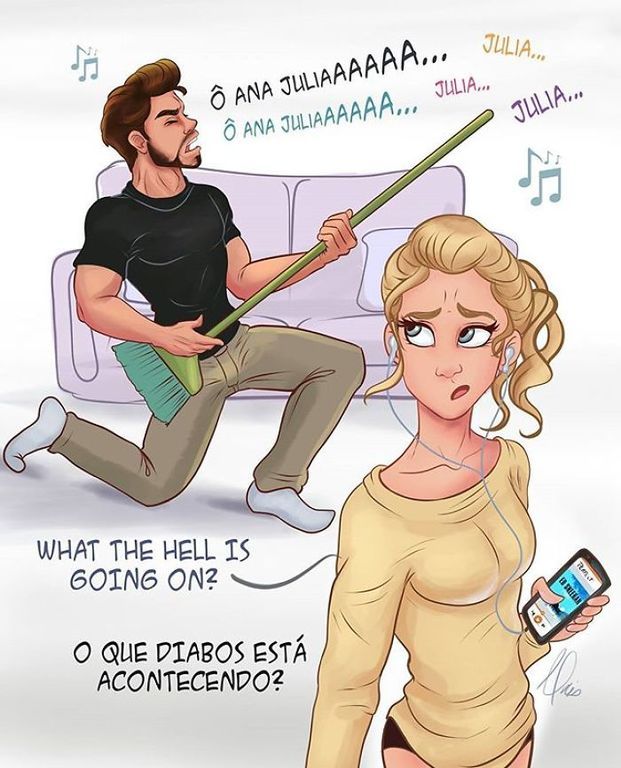 Η καθημερινότητα ενός ζευγαριού μέσα από 35 χιουμοριστικά σκίτσα  (pics)