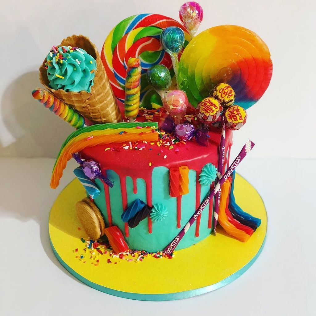 Υπέροχες τούρτες διακοσμημένες με ζαχαρωτά - Σκέτη απόλαυση (pics)