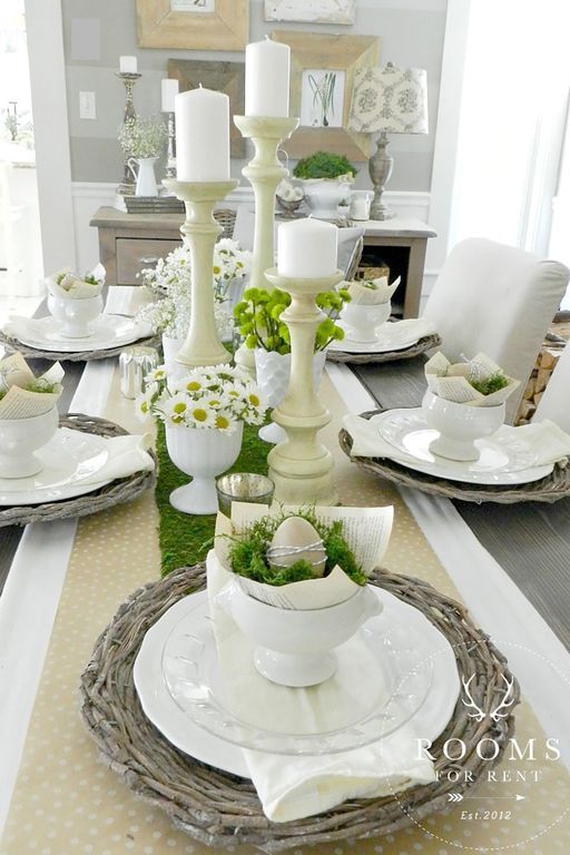 Πρωτότυπες ιδέες της τελευταίας στιγμής για να διακοσμήσετε το πασχαλινό τραπέζι (pics)