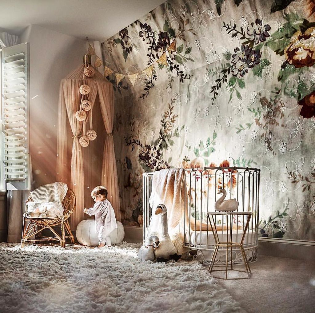 Ρομαντικό κοριτσίστικο βρεφικό δωμάτιο: 25+1 ιδέες για να το διακοσμήσετε