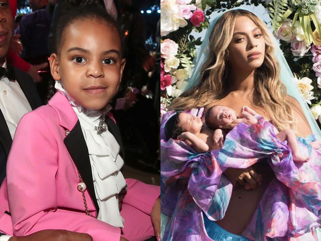 H Blue Ivy και τα δίδυμα Rumi & Sir / 
Τα τρία παιδιά του ζεύγους Carter αποτελούν μια ήρεμη δύναμη που συνεχώς αναπτύσσεται. Η μικρή Blue Ivy έχει ήδη κεντρίσει το ενδιαφέρον των φωτογράφων και σε συνδυασμό με τα δίδυμα αδέρφια της υπολογίζεται ότι θα μ