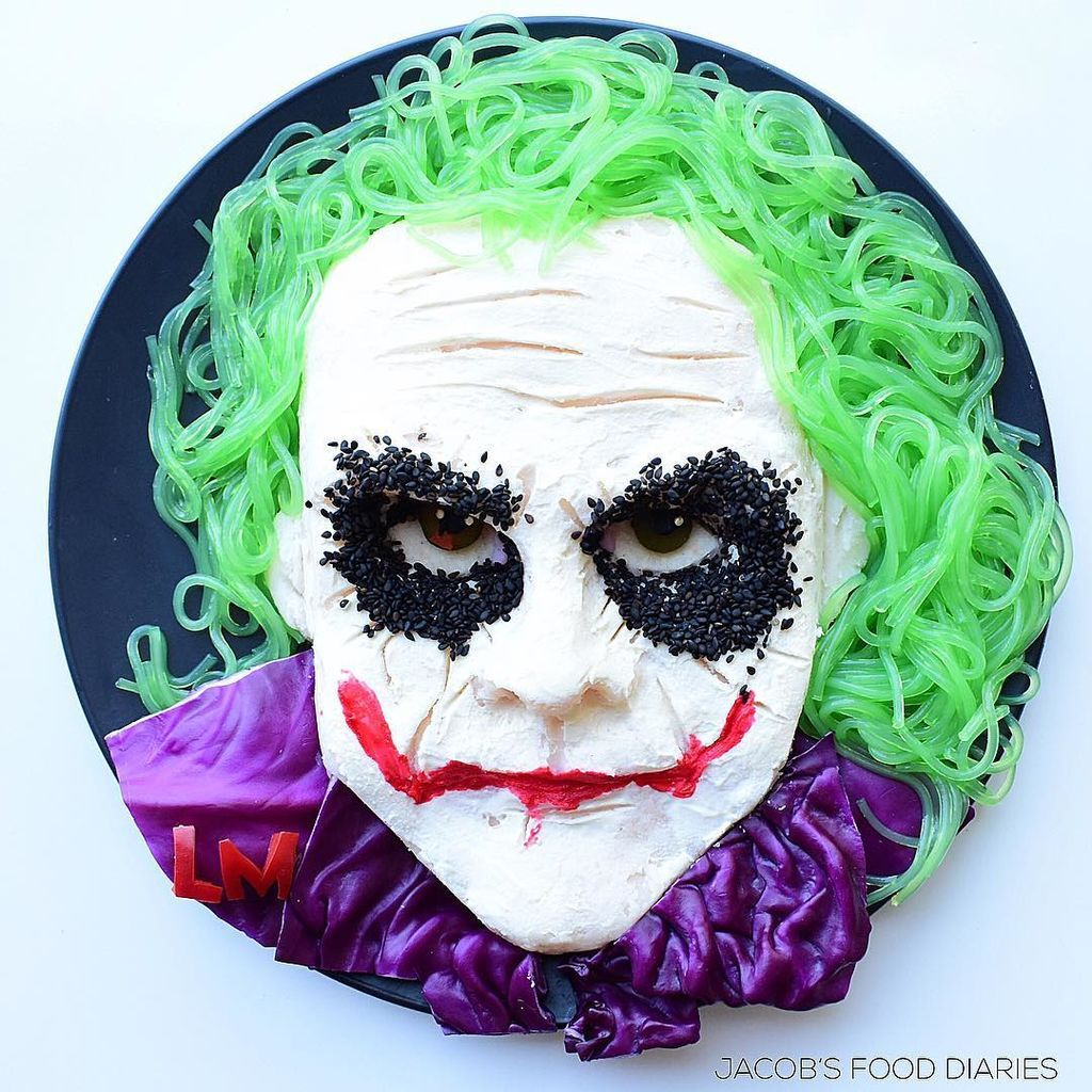 Μετατρέπει σε υγιεινά γεύματα χαρακτήρες καρτούν ώστε ο γιος του να τα τρώει (pics)