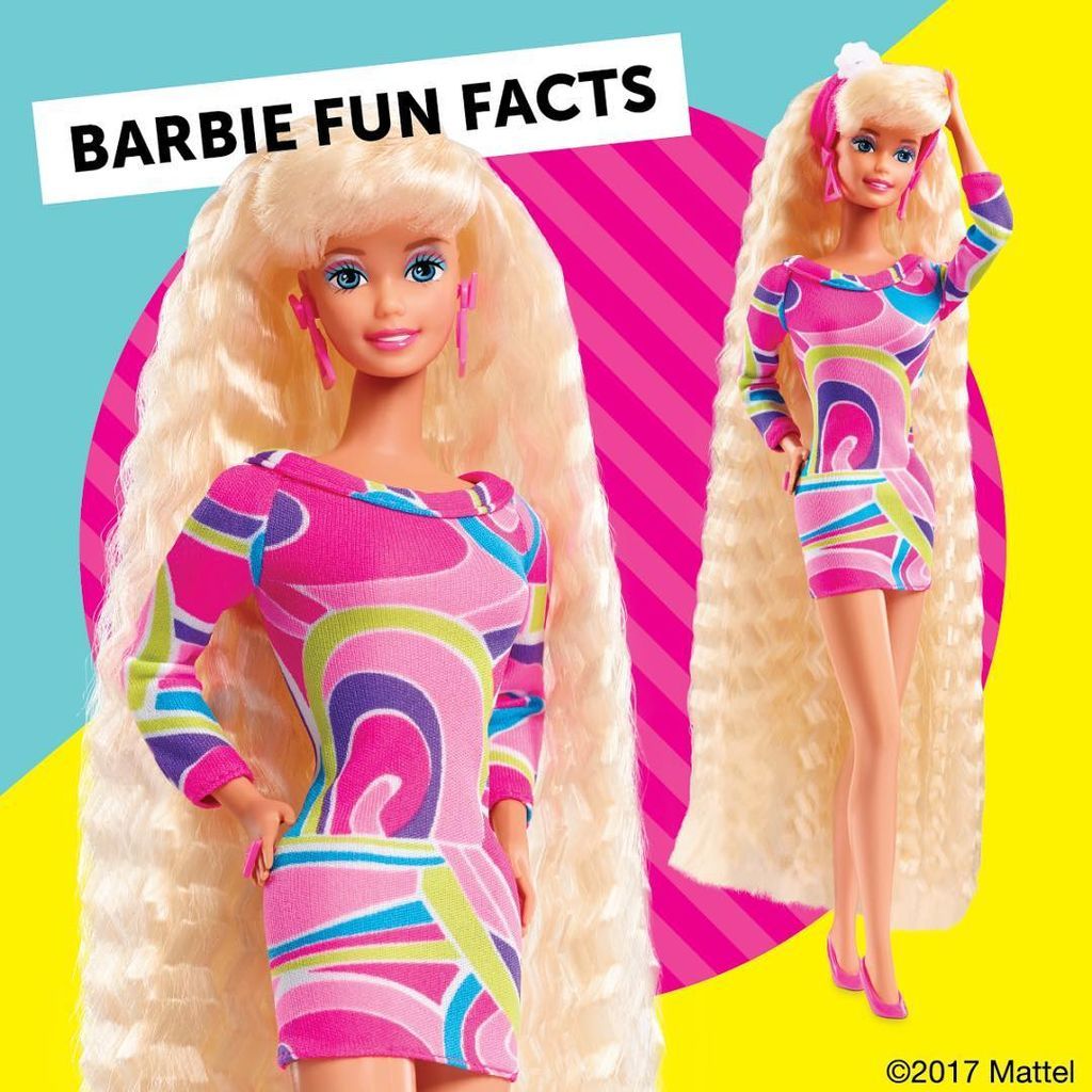 Πόσες από εσάς θυμούνται την κούκλα Barbie Totally Hair 90s;