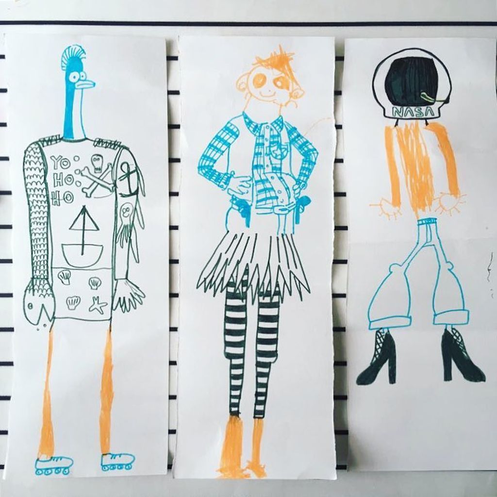 Ζωγραφική: Τα παιδιά ολοκληρώνουν ένα μη ολοκληρωμένο σχέδιο