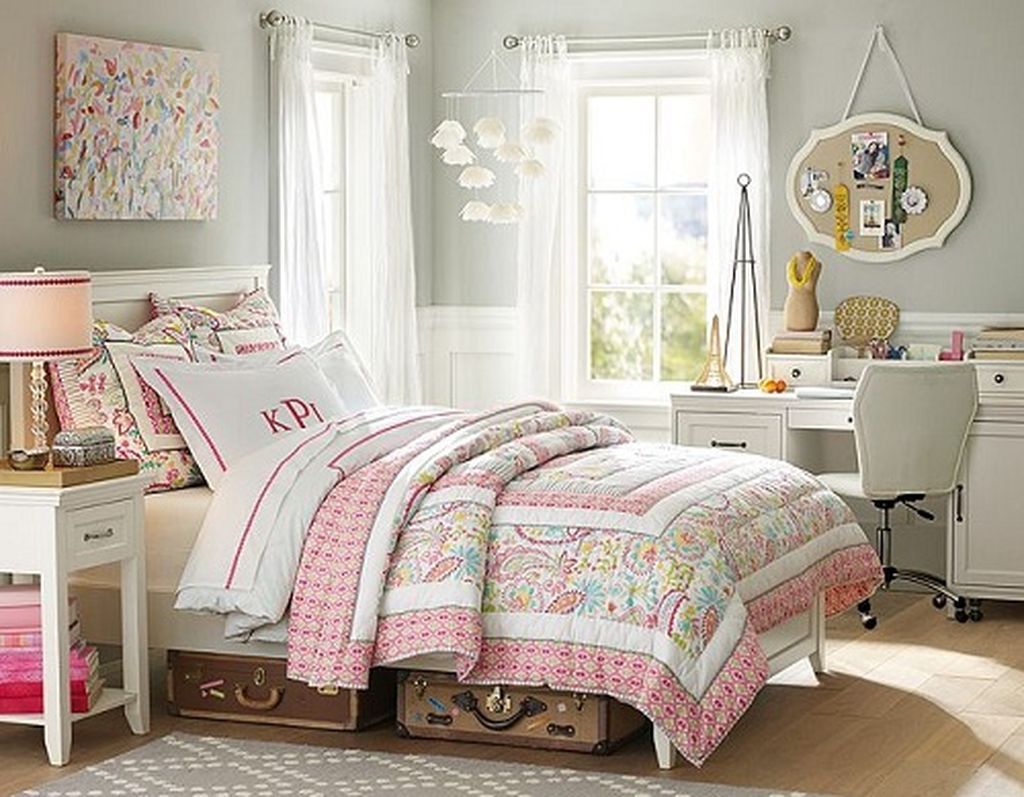 Ρομαντικό παιδικό δωμάτιο για κορίτσια - Είκοσι όμορφες ιδέες 