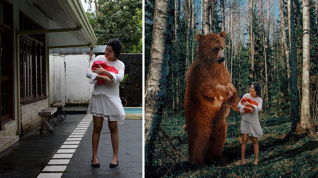 Πριν και μετά: Είκοσι μοναδικές φωτογραφίες που τραβήχτηκαν στην αυλή ενός σπιτιού  