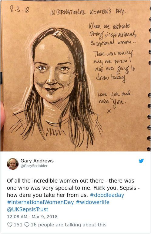 Η ζωή με δύο παιδιά μετά την απώλεια της μαμάς, μέσα από σκίτσα θα σας ραγίσουν την καρδιά