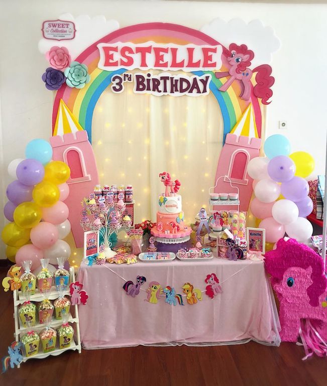 «Μικρό μου πόνυ» παιδικό πάρτι γενεθλίων: Υπέροχες ιδέες για να διοργανώσετε το τέλειο πάρτι