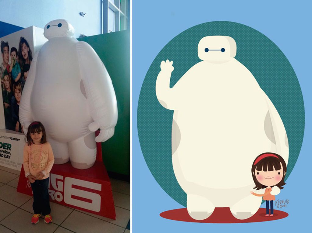 Σκιτσογράφος μετατρέπει απλές φωτογραφίες παιδιών σε εντυπωσιακά σκίτσα (pics)