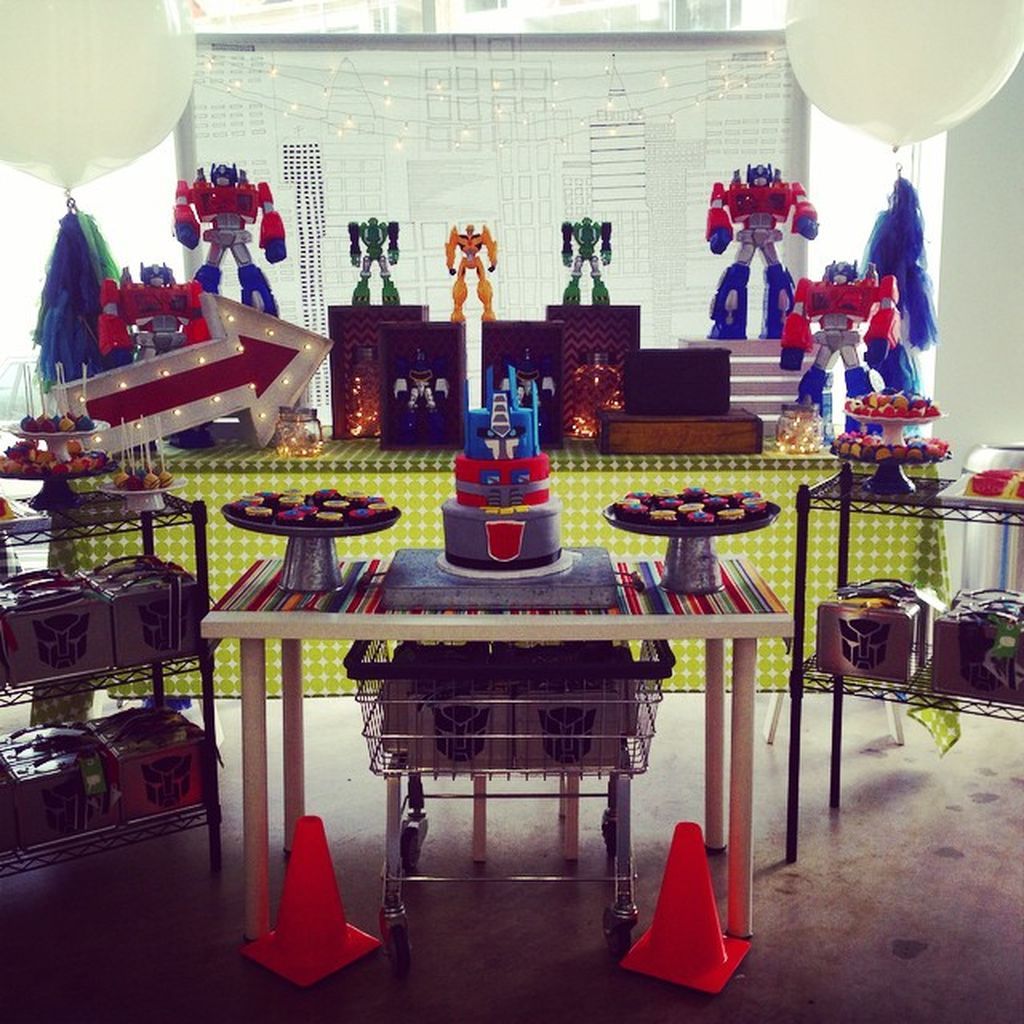Transformers: Ιδέες για να διακοσμήσετε το πάρτι του παιδιού σας