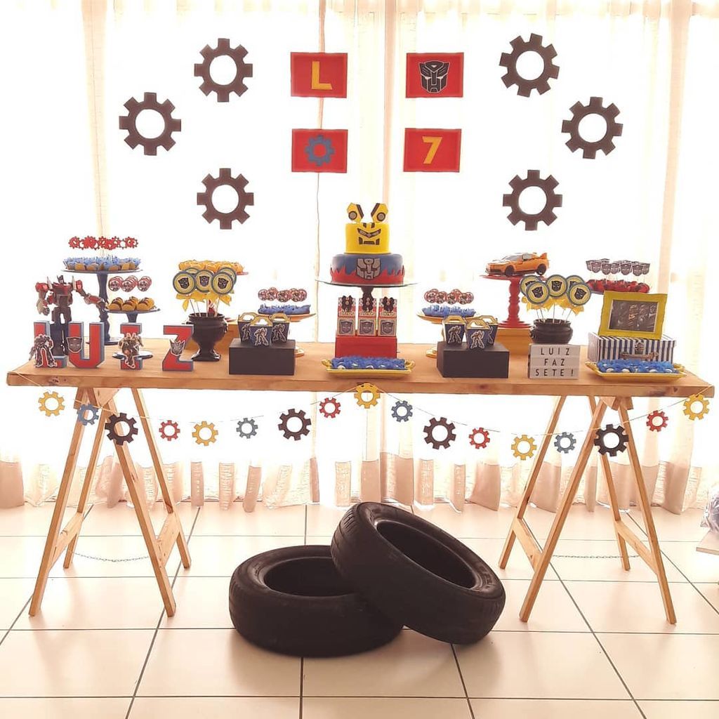 Transformers: Ιδέες για να διακοσμήσετε το πάρτι του παιδιού σας