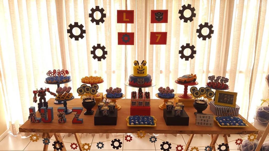 Transformers: Ιδέες για να διακοσμήσετε το πάρτι του παιδιού σας