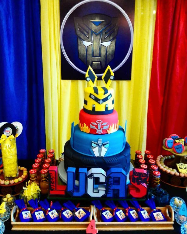 Transformers: Ιδέες για να διακοσμήσετε το πάρτι του παιδιού σας