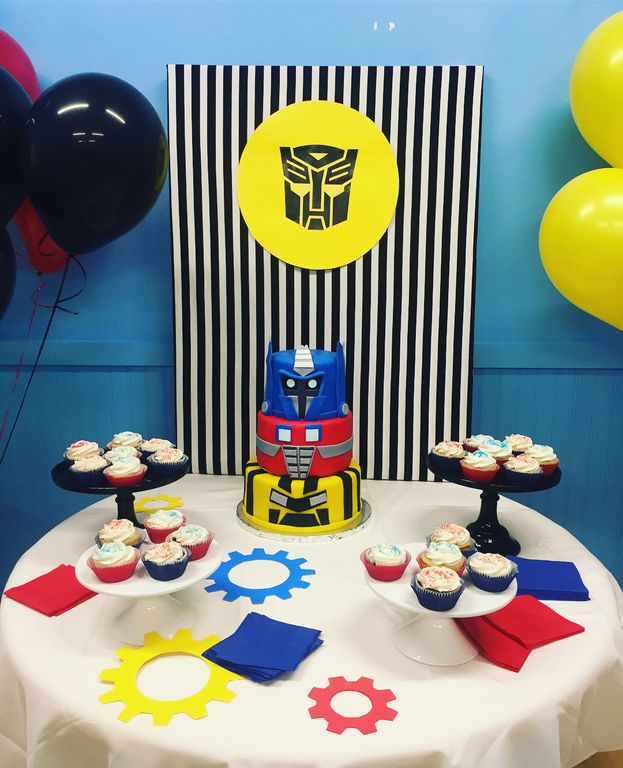 Transformers: Ιδέες για να διακοσμήσετε το πάρτι του παιδιού σας